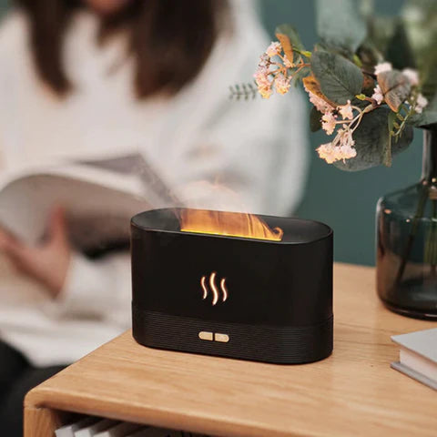 Umidificador de Ar Tecnológico - Com Efeito Chamas