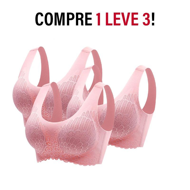 Compre 2 Leve 3 - Sutiã Top Confort Plus 5D + FRETE GRÁTIS