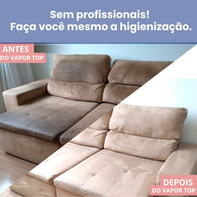 Limpador à Vapor + 9 acessórios + Frete Grátis na sua 1ª compra