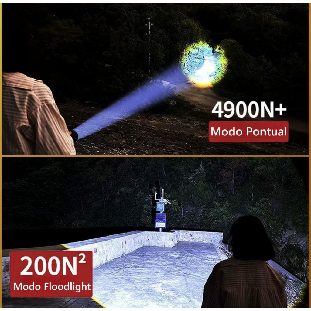 Lanterna ForceBeam V3 – Potência e Alcance