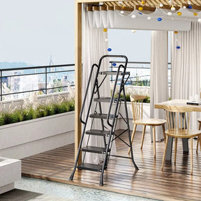 [Leve 2 Pague 1] Escada Evolut Antiderrapante, Segurança 100% Onde Usar + BRINDE: Bolsa MultiTarefa