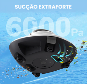 AquaBot™ - Robô Aspirador Inteligente para Piscinas
