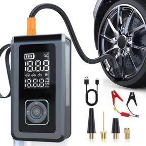 Calibrador De Pneu + Auxiliar De Partida