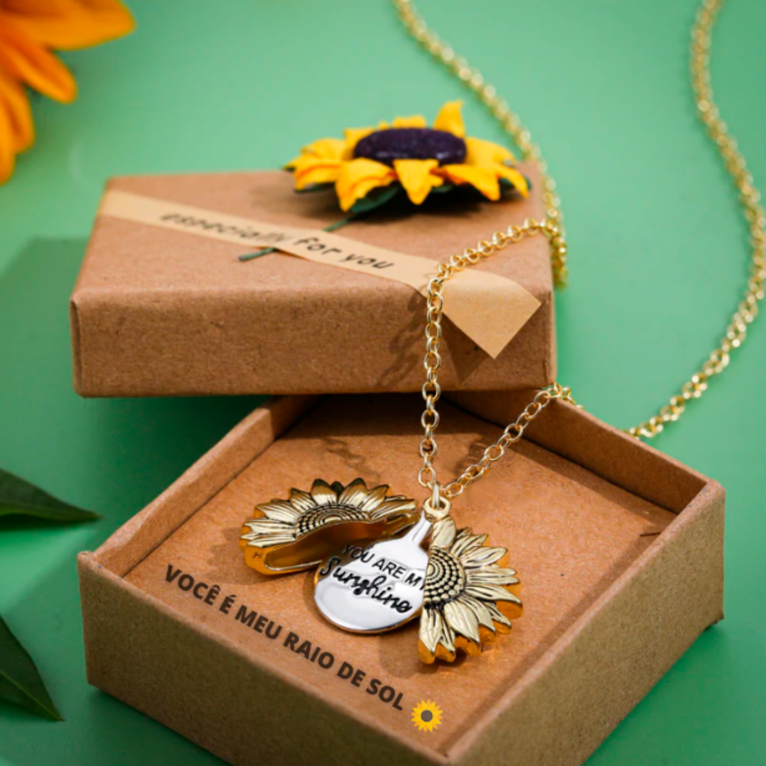 Colar "Você é meu raio de sol"