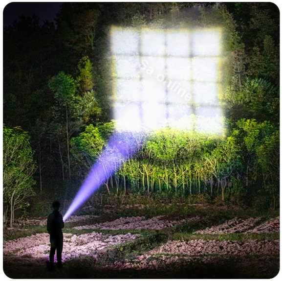 Lanterna A prova d'água Laser Pro Titanium® - A Mais Potente do Mundo