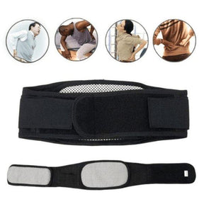 Cinta Lombar Magnética Com Pedras de Turmalina