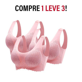 Compre 2 Leve 3 - Sutiã Top Confort Plus 5D + FRETE GRÁTIS