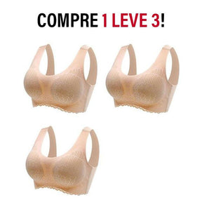 Compre 2 Leve 3 - Sutiã Top Confort Plus 5D + FRETE GRÁTIS